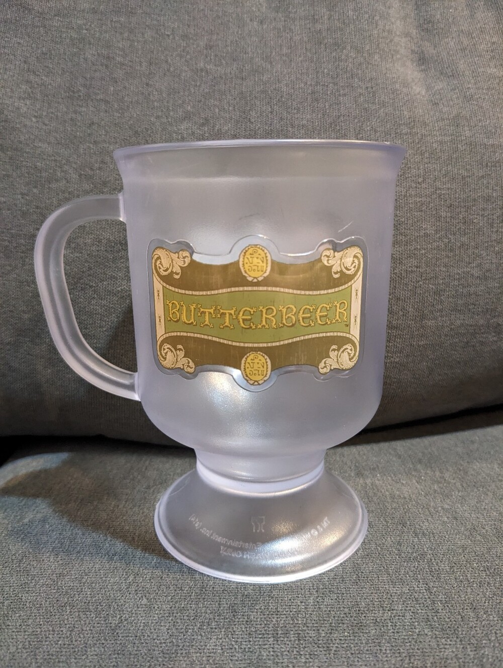Universal Studios Wizarding World Of Harry Potter Butterbeer Plastic Mug
